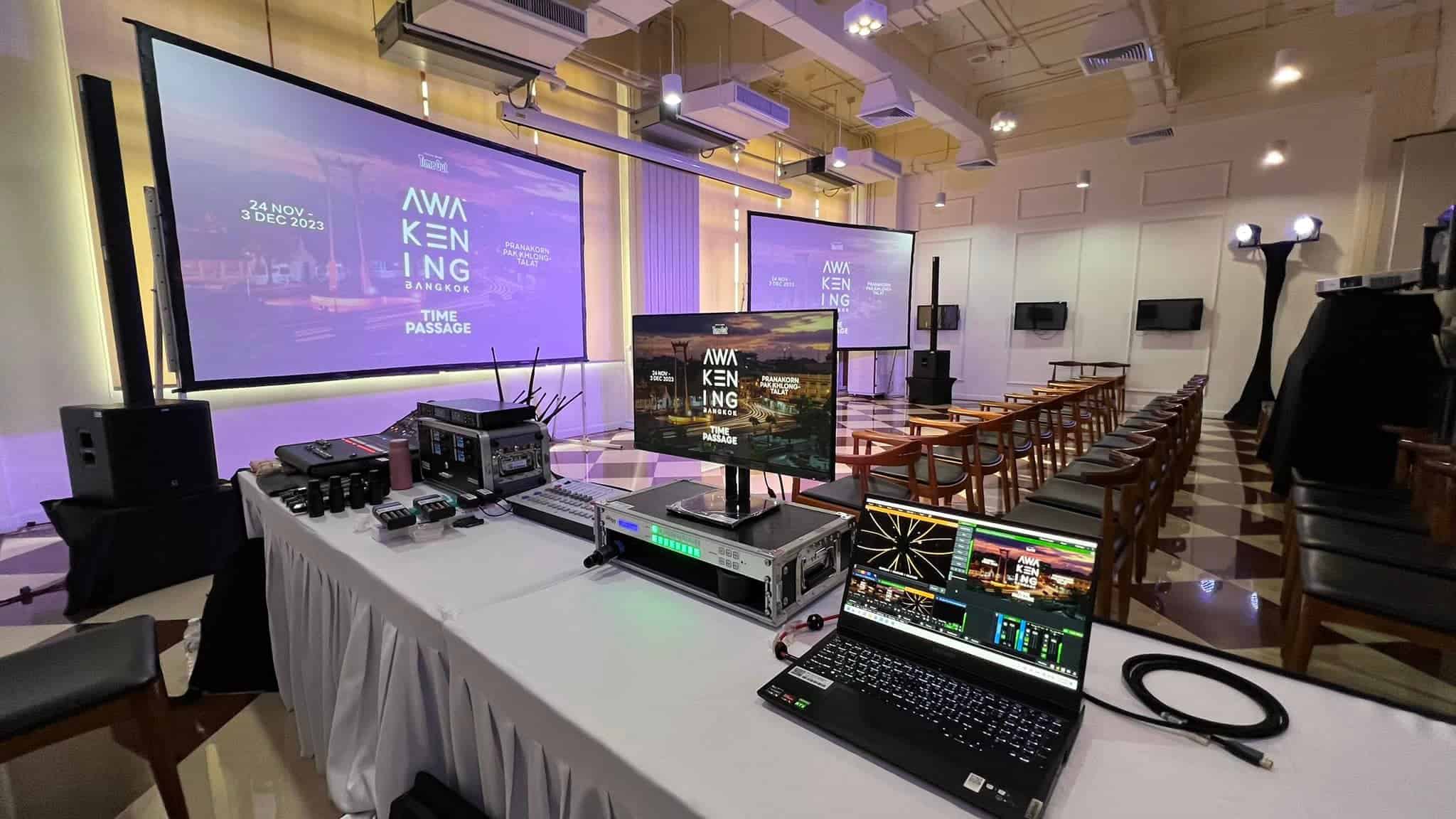เช่าเครื่องเสียง นนทบุรี | บริการระบบเสียงสำหรับงานประชุมและสัมมนามาตรฐานองค์กร
